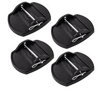 Lot de 4 plaques de support pour sécuriser le support de manivelle pour camping-car ou caravane