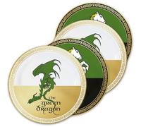 Lot de 4 plaques de tavernes Seigneur des Anneaux Cinereplicas