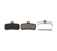 Lot de 4 plaquettes de frein à piston pour système de freinage hydraulique ZOOM HB-876 - Noir - 39,5 mm - Alliage d'aluminium anti-corrosion
