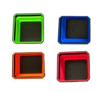 Lot de 4 plateaux pliables polyvalents en silicone pour outils et fixations
