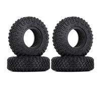 Lot de 4 pneus 85 x 28 mm, 1,55 Pouces, for Voiture sur chenilles RC Tamiya Tt02 Scx24 Trx4 Wpl C24 Kyosho