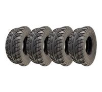 Lot de 4 Pneus ATV OBOR Beast WP08 25x10.00-12 / 255/65-12, 6 plis 54N, tubeless, homologués route (E-mark)