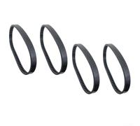 Lot de 4 pneus de rechange en caoutchouc pour scie à ruban Dewalt 650721 00 A02807 514002079 Noir 15 x 15 x 6 cm