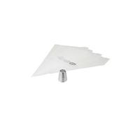 Dr Oetker 1376 Douille étoile et 4 poches à douille, Douille pâtisserie, Douille de Noël, Poche à douille, Acier inoxydable, Plastique, Douille 4,3 cm et diamètre 3,7 cm, Poche à douilles 36 x 20 cm