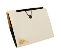 Lot de 4 pochettes accordéons multicouches pour ranger des documents ou des fournitures scolaires et de bureau