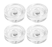Lot de 4 Poids de Fermentation Ø 7 cm, Verre Poids de Fermentation Avec Poignée Ergonomique, Accessoires pour Fermentations de choucroute et du kimchi