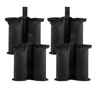 Lot de 4 poids pour tonnelle, sacs de sable pour lestage en tissu Oxford 800D, sac de sable, pour tente de jardin