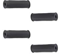 Lot de 4 poignées de brouette, universelles, antidérapantes, poignées de rechange pour diable, brouette, en plastique, pour vélo, fauteuil roulant, moto - 25 mm