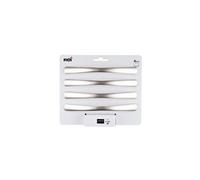 Lot de 4 poignées de meuble entraxe 128 mm aluminium mat