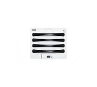REI Poignées de meuble entraxe 128 mm Aluminium tropicalisé – Lot de 4