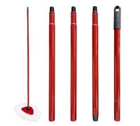 Lot de 4 poignées de rechange réglables (76 à 147 cm) pour turbo Spin/Turbo Smart/EasyWring, manche de balai avec filetage allemand, poignée de rechange pour nettoyage du sol