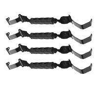 Lot de 4 poignées de toit avant et arrière pour Jeep Wrangler JL Gladiator JT 2018 2019 2020