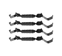 Lot de 4 poignées de toit avant et arrière pour Jeep Wrangler JL Gladiator JT 2018 2019 2020