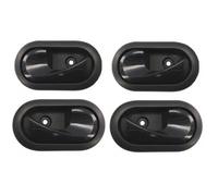 Lot De 4 Poignées Noires Intérieures - Dacia Logan Mcv 1.5 Dci 90 À Part. 02/2013