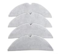 Lot de 4 poils d'animaux pour serpillère Dreame D20 Pro | Compatible avec D20 pour Pro Plus, matériau robuste, longue durée de vie, résiste à la casse, pour un nettoyage durable