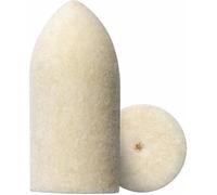 Lot de 4 pointes de polissage DREMEL 422 - Diamètre 10mm - Pour le polissage de plastiques et métaux