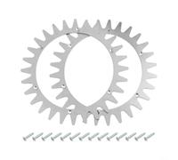 Lot de 4 pointes de robot tondeuse TLYA01 pour Yardforce Convient pour SA, SC, SE, R, Classic et NX Series pour une adhérence optimale