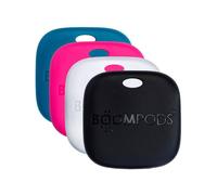 Lot De 4 Porte-Clés Airtag Modèle Boomtag Étanche Ipx7 Rechargeable Boompods Multicolore