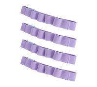 Lot de 4 porte-crayons en nylon élastique pour carnet de notes, marque-pages extensibles pour organiser un stylo sur un livre, un journal, un étudiant, accessoires de bureau