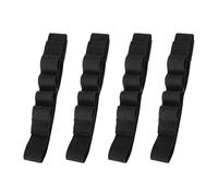 Lot de 4 porte-crayons en nylon élastique pour carnet de notes, marque-pages extensibles pour organiser un stylo sur un livre, un journal, un étudiant, accessoires de bureau