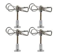Lot de 4 porte-encens magnétiques - Support pour camping, intérieur, extérieur, salon, chambre à coucher, jardin