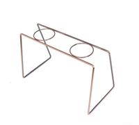 Lot de 4 porte-gobelets pratiques pour filtre à café infusé à la main, design en métal réutilisable