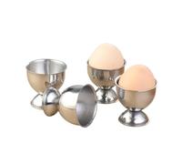 Lot de 4 porte-œufs en acier inoxydable, support for coquetiers, for caviar, for petit-déjeuner, for banquet, accessoires de cuisine