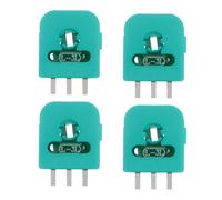 Lot de 4 potentiomètres à effet Hall 3D compatibles avec les joysticks PS5 (capteur analogique 9,6 x 13,3 mm).