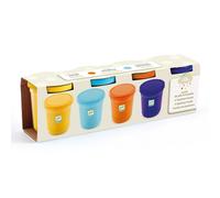 Lot de 4 pots de pâte à modeler Nature
