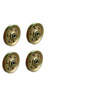 Lot de 4 poulies de porte de garage très résistantes - 7,6 cm, 90,7 kg