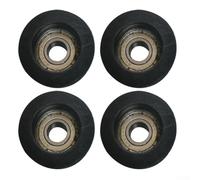 Lot de 4 poulies en fibre de nylon pour équipement de fitness Design à roulement unique pour un fonctionnement fluide pendant les entraînements (02)