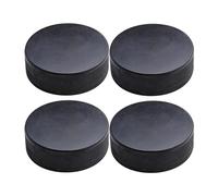 Lot de 4 poussoirs de hockey officiels - Règlement officiel - Intérieur - 2,5 cm d'épaisseur - Accessoire de hockey sur glace pour adolescents, adultes et hockey