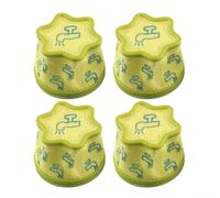 Lot de 4 pré-filtres de rechange pour aspirateur sans fil CordZero A9 Series compatibles avec les modèles A939KBGS A937KGMS A907GMS, en plastique jaune et en tissu non tissé