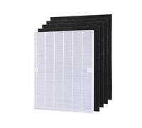 Lot De 4 Préfiltres À Charbon For Purificateur D'air Et 1 Filtre HEPA Principal, Compatibles Avec Les Modèles Winix 115115 5300 5500 6300.