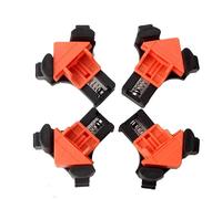 Lot de 4 Presses d'angles de 90 Degrés Serre Joint Menuisier Menuiserie Outillage pour Perçage et Fabrication d'armoires