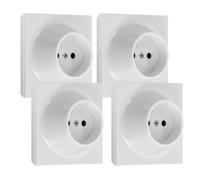 Lot De 4 Prises séns Terre Neo Evo Fontini