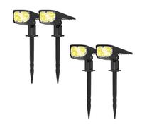 Lot de 4 projecteur paysagiste solaire