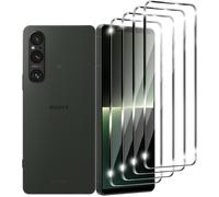 Lot De 4 Protecteurs D'écran Verre Trempé Pour Sony Xperia 1 V 5g - 0,26 Mm 9h, Ultra Transparent 99,9% Hd, Anti-Rayures, Tactile D'origine, Sans Bulles, Compatible Coques