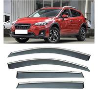 Lot de 4 Protection Contre Le Vent pour Subaru XV 2018-2021, Pluie Soleil Déflecteurs latéraux Déflecteurs de Vitres Latérales