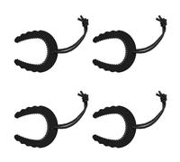 Lot de 4 protections anti-pincement de doigt de porte pour enfants - Empêche la sécurité des doigts - Coussin en forme de C