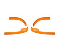 Lot de 4 protections de bords de pelouse haute résistance aux chocs Construction PETG Facile à clipser Couverture complète Accessoires brillants du siècle