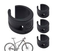 Lot de 4 protections de chaîne de vélo en caoutchouc pour VTT, vélos de route et éviter les dommages au cadre pendant le cyclisme