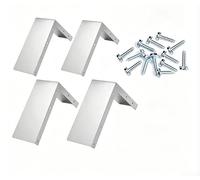 Lot de 4 protections de gouttière pour toiture, angle réglable, gouttière de vallée, gouttière avec vis, pour maison d'angle