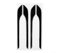 Lot de 4 protections de poignée de porte en résine phosphorescente | Brille à la tombée de la nuit, empêche les rayures, lot de 4, ruban autocollant, couleur noire et verte