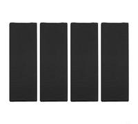Lot de 4 protections de porte de voiture pour mur de garage, bande de bloc de mousse, ruban adhésif puissant, protège la carrosserie de la voiture contre les rayures
