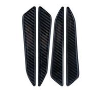 Lot de 4 protections de portière - Aspect carbone