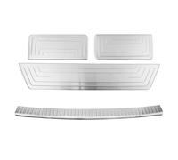 Lot de 4 protections de seuil de chargement pour VW T5 2003-2015 Chromé brossé