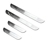Lot de 4 Protections de Seuil de Portière de Voiture en Acier Inoxydable pour EBRO S700 2025 2026 S800 S400, Plinthes Porte De Voiture Entrer dans La Garde Plaques,Silver