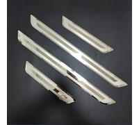 Lot de 4 Protections de Seuil de Portière de Voiture en Acier Inoxydable pour Renault Austral E-Tech Hybrid/Espace VI/Rafale 2022 2023 2024,Plinthes Porte De Voiture Entrer dans La Garde Plaques