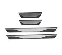 Lot de 4 Protections de Seuil de Portière de Voiture pour Cupra Terramar 2024-, Plaques de Protection en Acier Inoxydable Bande Décorative Anti-Usure
